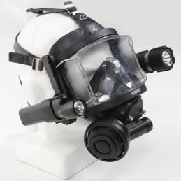 Lamp/camera holder for AGA DIVATOR full-face mask