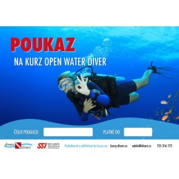 Poukaz darčekový na potápačský kurz OWD