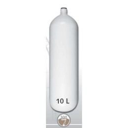 Botella de acero de 10 L de diámetro 171 mm 300 Bar