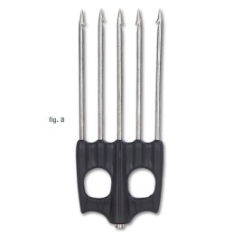 Multiprong stainless steel 5 prong