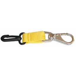 Plastic female clip w. metal carabiner, Sopras sub