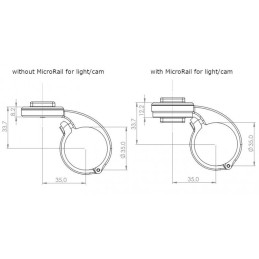 SP GADGETS Držák Handle Bar PRO divers.cz