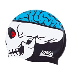 Zoggs Čepice plavecká JR Character Silicone Cap Skull divers.cz