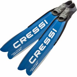 Freediving fins GARA MODULAR IMPULSE (blue metal)