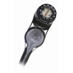 Console - pressure gauge, depth gauge and compass