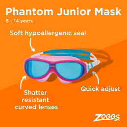 Zoggs Brýle plavecké Phantom Junior divers.cz