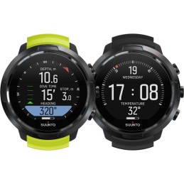 SUUNTO Počítač D5 Lime/ All Black + TANK POD divers.cz