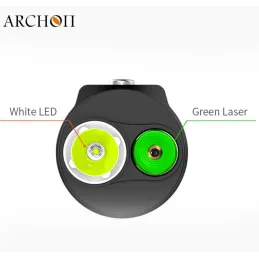 Archon Lampa Archon J2 - bílé světlo a zelený laser divers.cz