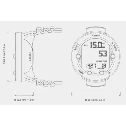 Ordinateur SUUNTO ZOOP NEW