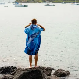 Uterák Poncho na prebaľovanie - Humpback Whale