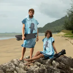 Changing Poncho Towel - Whale Shark