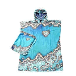 Pončo Changing Poncho Towel - Reef Love S/M