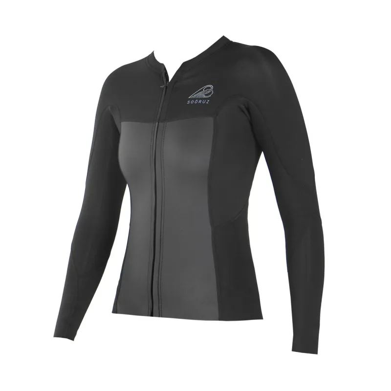 Camiseta femenina de neopreno 2/1 con cremallera Camiseta femenina de neopreno 2/1 con cremallera