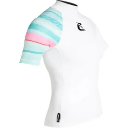 Camiseta Rashguard Cressi Aaquamarine, manga corta