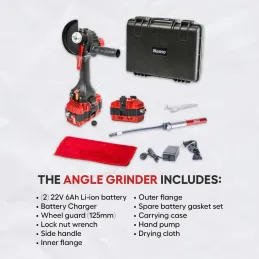 Angle grinder, cordless diving V2 NEMO