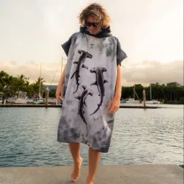 Poncho Wickelponcho Handtuch - Schildkröte