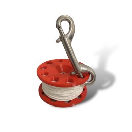 Cívka 20m s nerezovou karabinou 100mm Divers Direct|DIVERS DIRECT|Divers Direct