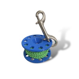 Cívka 20m s nerezovou karabinou 100mm Divers Direct|DIVERS DIRECT|Divers Direct