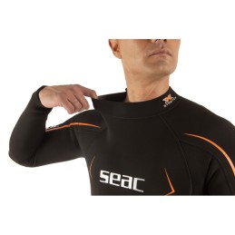 Neoprén dlhý pánsky 3mm FEEL-S Seac Sub orange