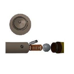 Filter für EXTRA FLOW Ventil mit Sicherheitsventil