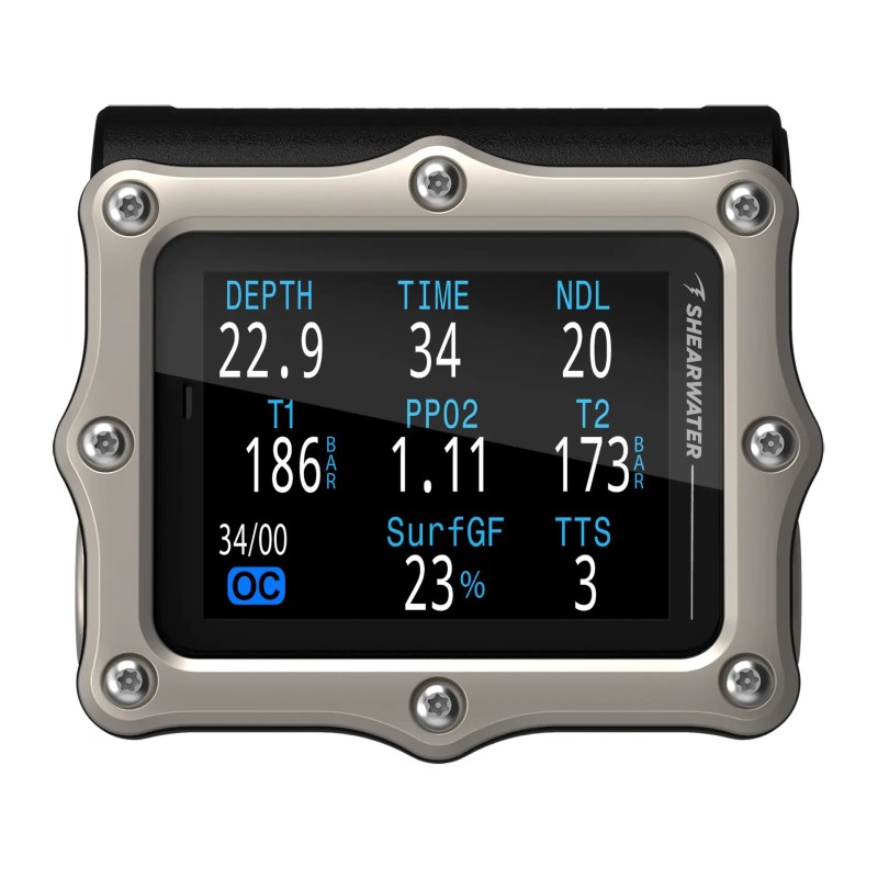 Ordenador de buceo Shearwater Perdix 3 - !Próximamente!