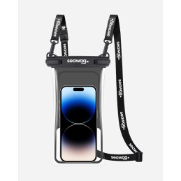 Étui flottant et étanche Seawag PRO 6,9 pouces, certifié IPX8, pour téléphone portable